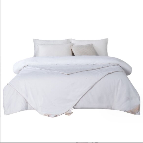 100% Long Strand Silk Blanket Duvet Cotton Cover Lightweight Thin 3.06lb Single - Picture 4 of 4